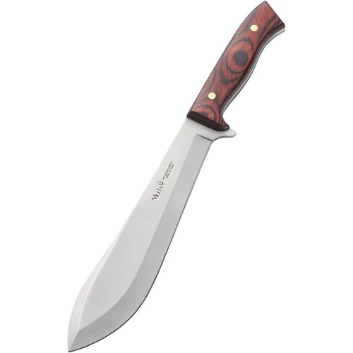 MUELA-Machete-Coral-Pakkawood-Handle-Hunting-Knife-with-Leather-Sheath